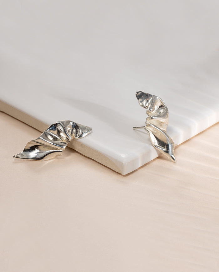 Aurora Earrings Silver