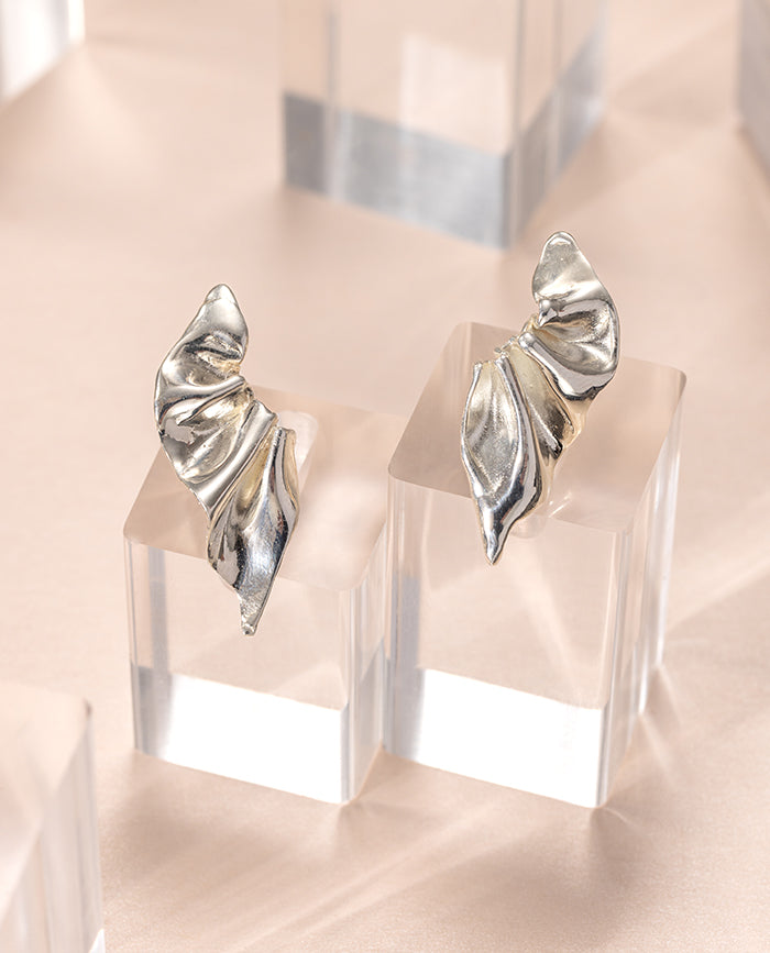 Aurora Earrings Silver