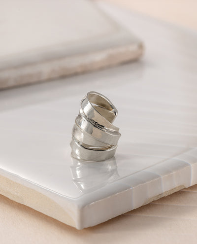 Elia Ear Cuff Silver