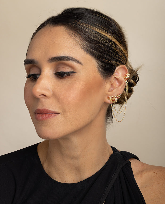 Coralia Ear Chain