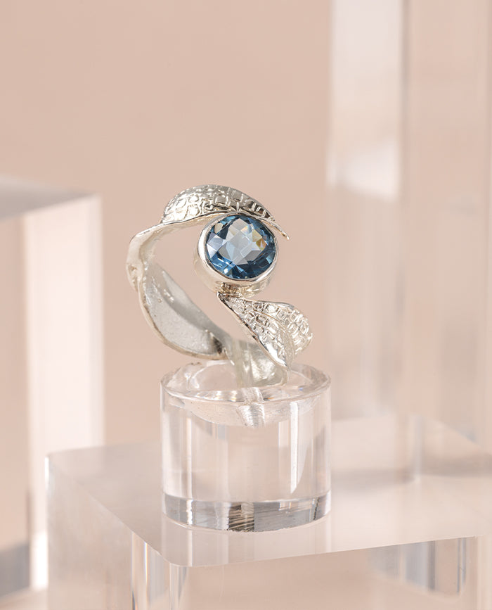 Nolina Ring Aquamarine Silver