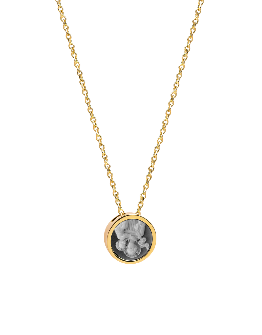 Saint Anthony Mini Scapular Necklace