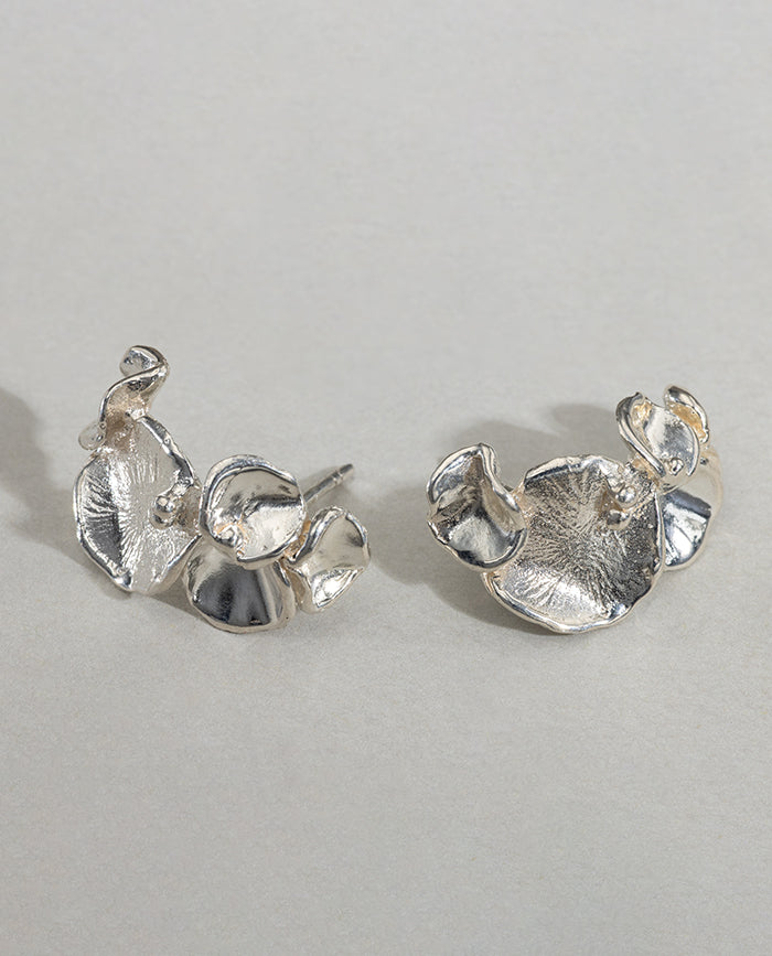 Campania Earrings Silver