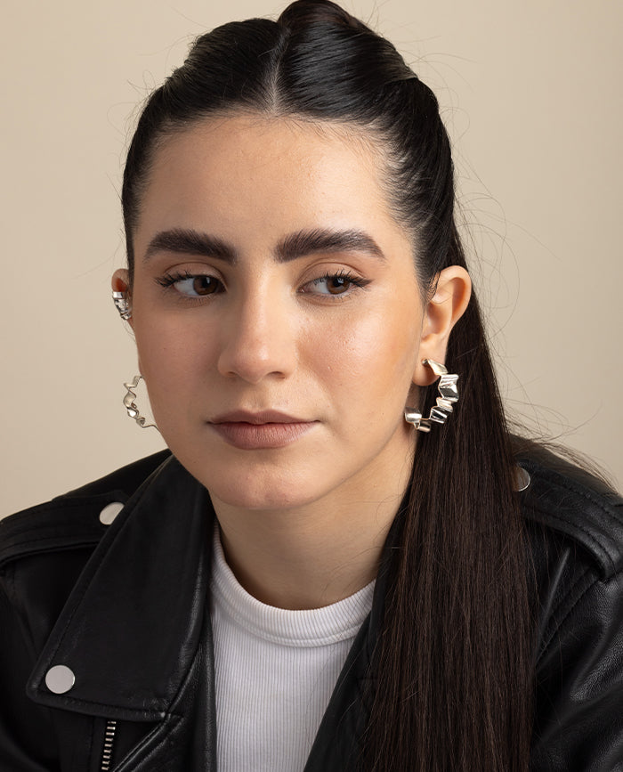 Careyes Silver Earrings