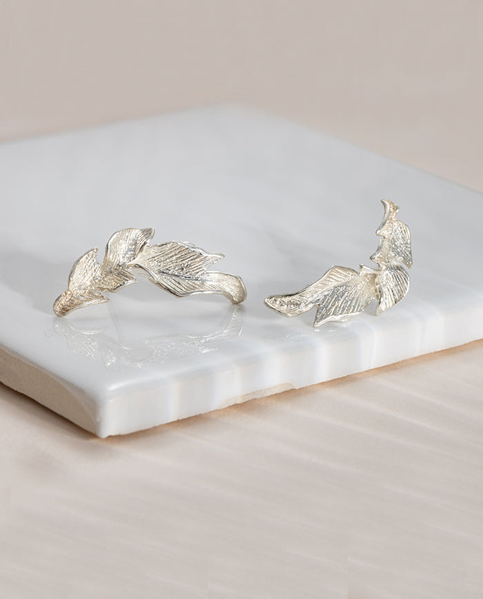 Cibao Earrings Silver