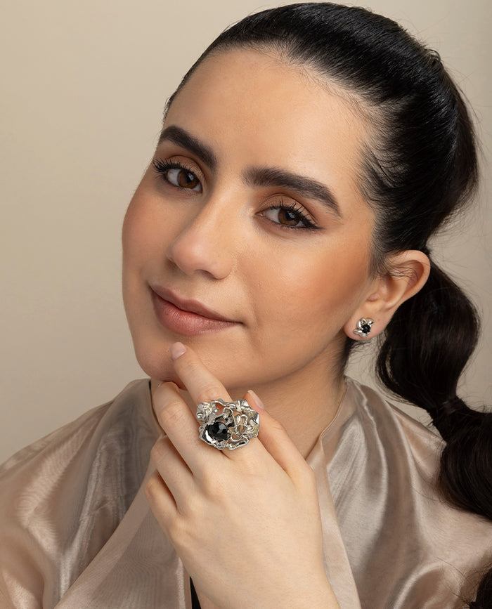 Erica Earrings Silver