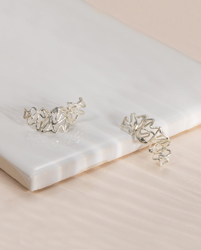 Mia Earrings Silver