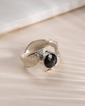 Nolina Ring Onyx Silver