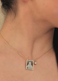 Sacred Heart Scapular Necklace