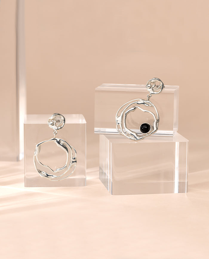 Stella Earrings Silver