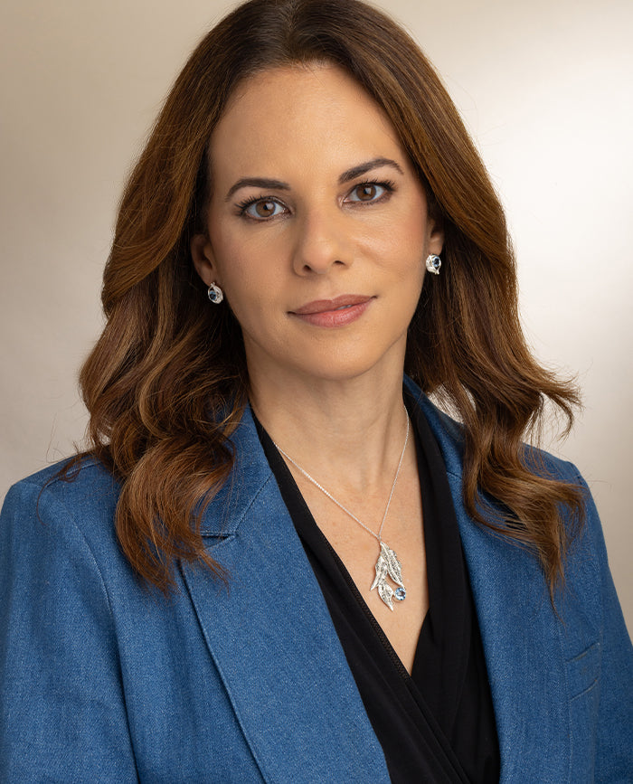 Zabrina Silver Earrings Aquamarine