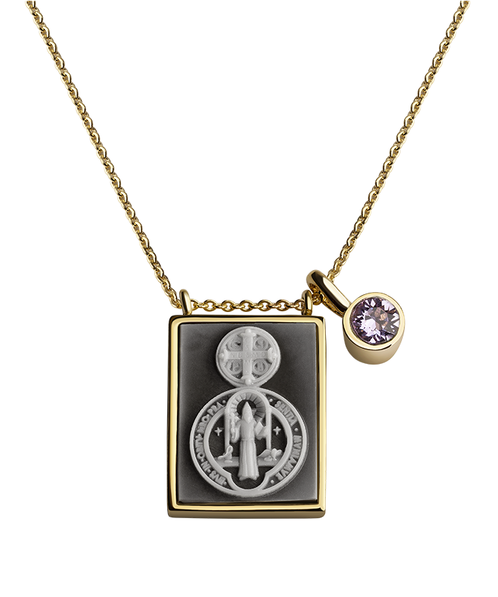 Saint Benedictine Scapular Necklace